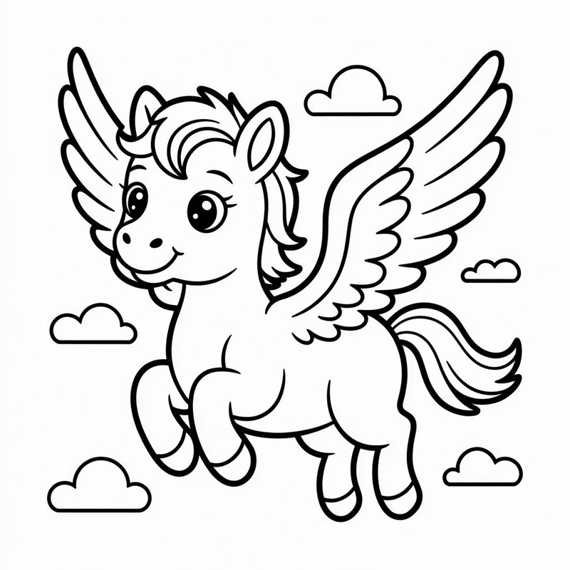 Magical Creature 5 Coloring Page for Kids – Free Printable
