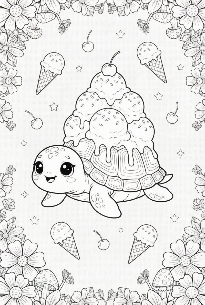 Magical Creature 8 Coloring Page for Kids – Free Printable