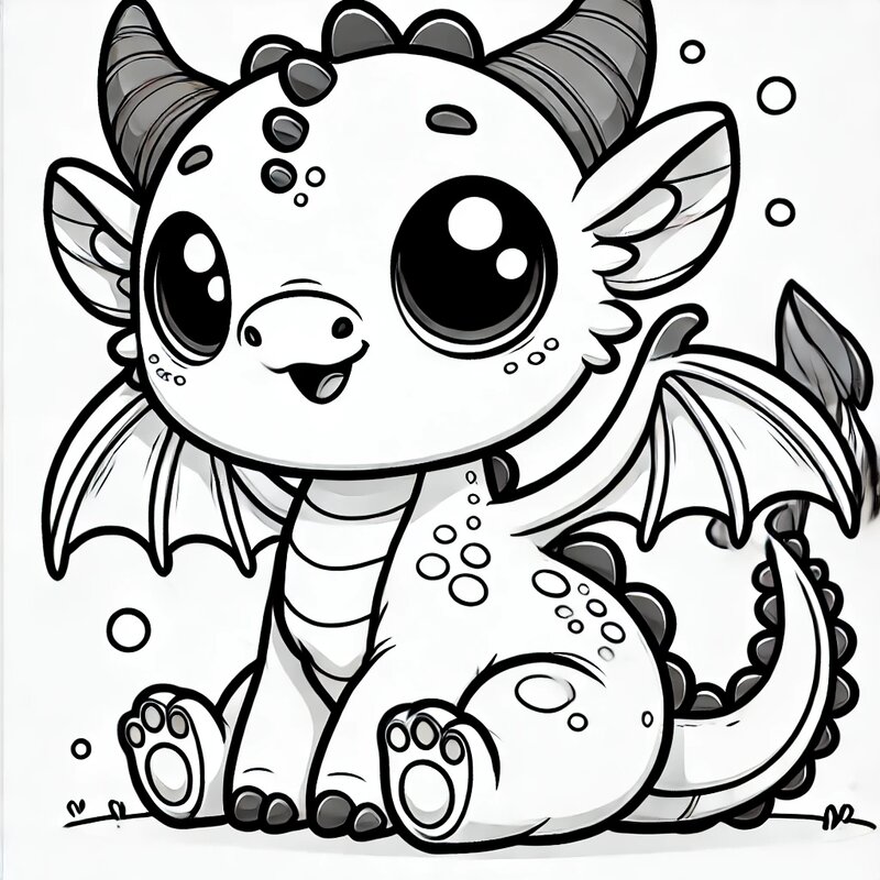 Magical Creature 12 Coloring Page for Kids – Free Printable