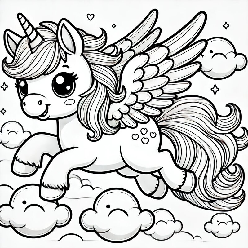 Magical Creature 14 Coloring Page for Kids – Free Printable